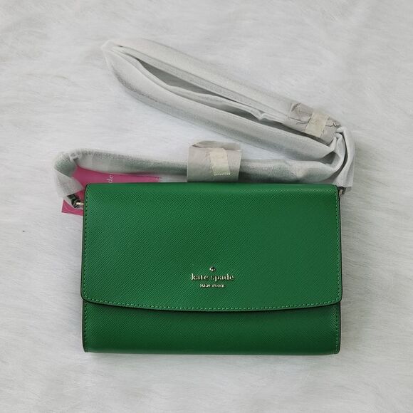Kate‎ Spade NWT Emerald Green Crossbody Bag - Picture 2 of 7